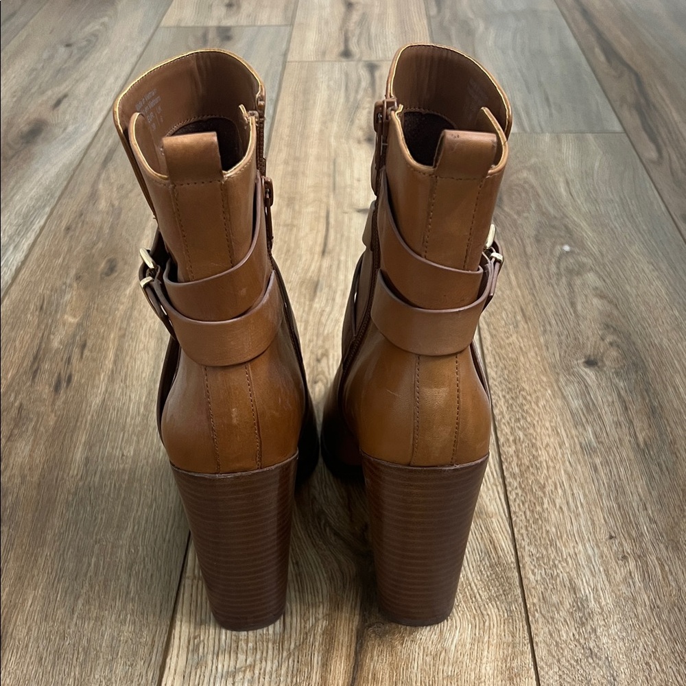 Aldo Brown Leather Boot - Sz.8.5 - Picture 5 of 10